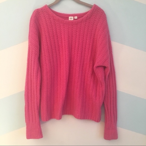 GAP Chunky Knit Wool Alpaca Blend Sweater - Picture 3 of 6